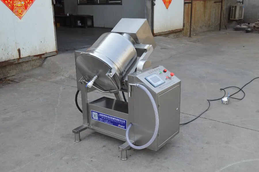 Laboratory vacuum roller mill - Tumbler - foodmachtech